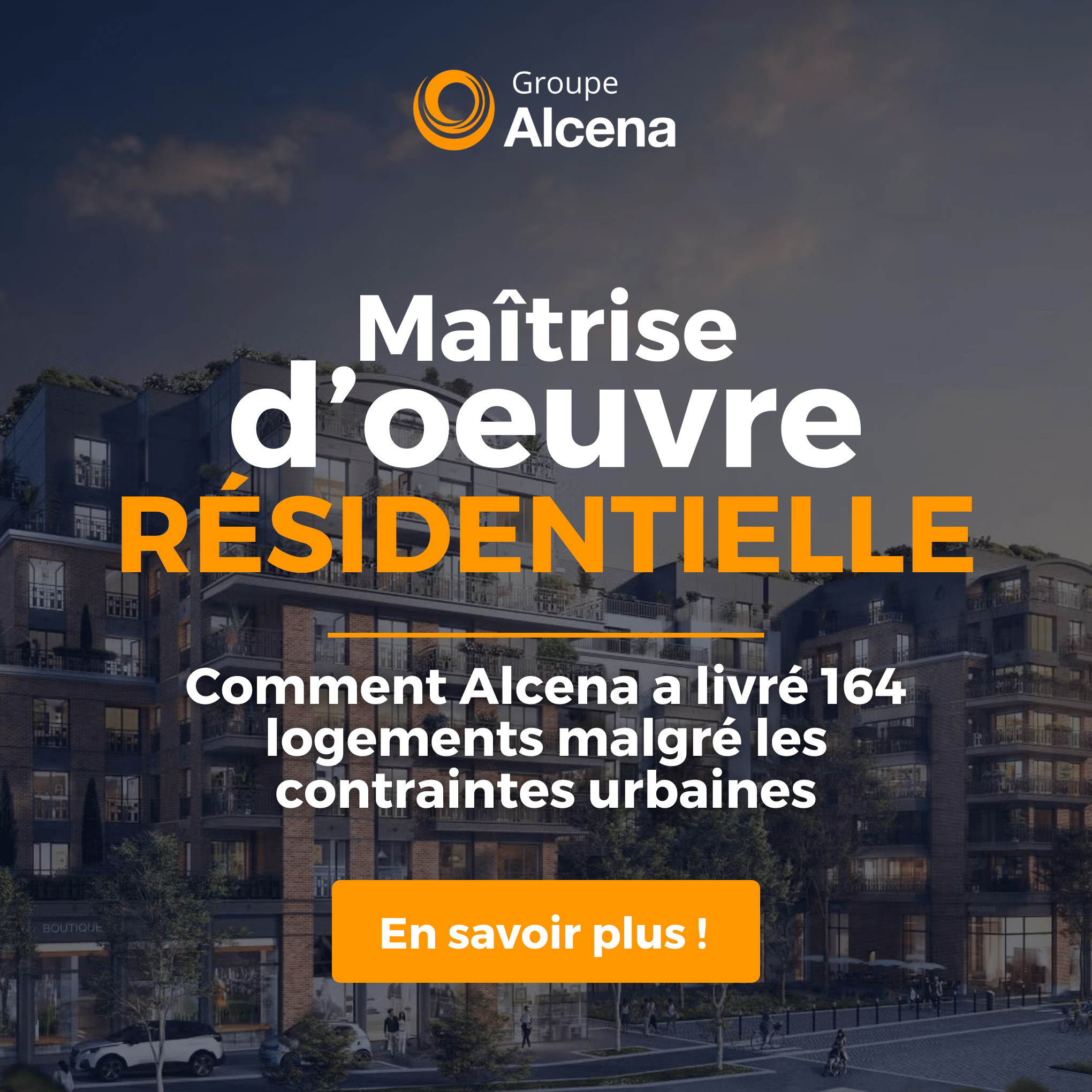 Maîtrise d'œuvre résidentielle : 164 logements livrés malgré les contraintes urbaines